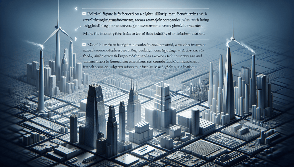 President Trump is Remaking America into a Manufacturing Superpower