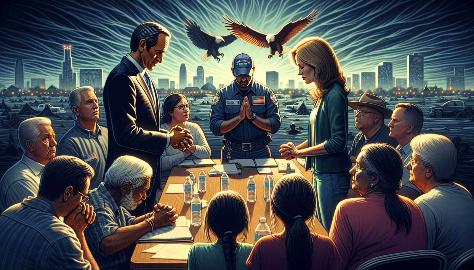 First Lady Melania Trump Visits Flood-Ravaged Texas