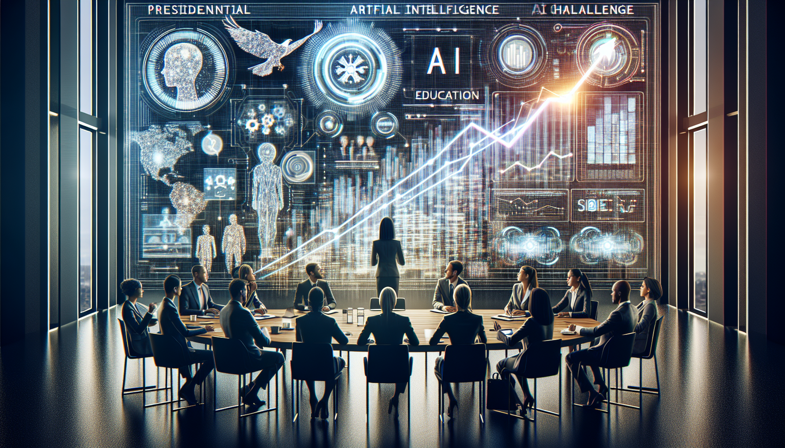 First Lady Melania Trump Hosts a Meeting of the White House Task Force on Artificial Intelligence Education