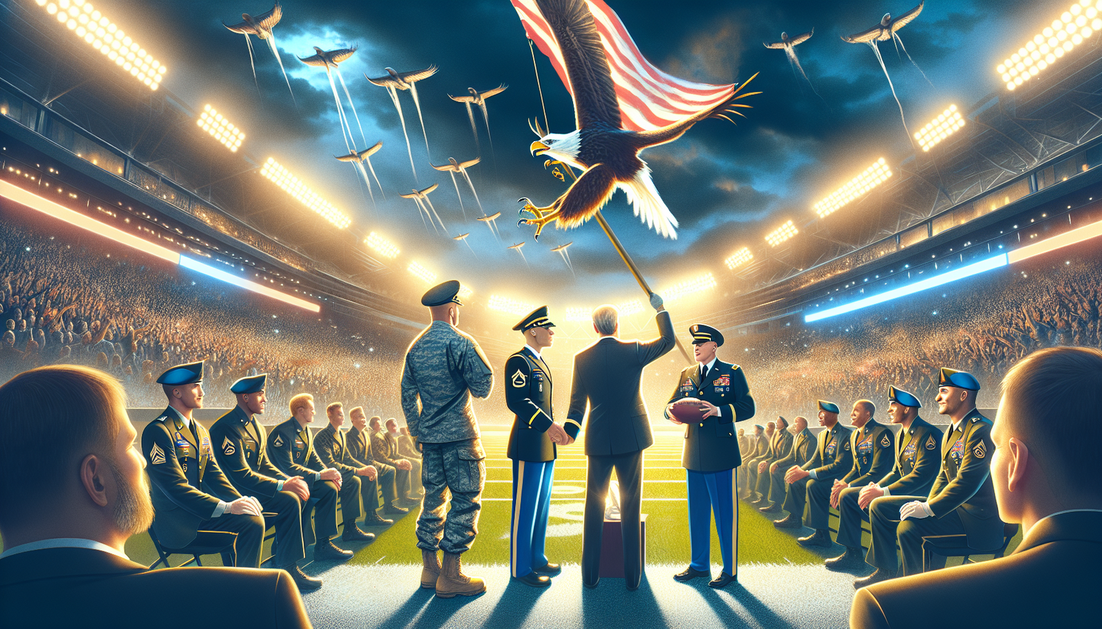 President Trump Attends 126th Army-Navy Game