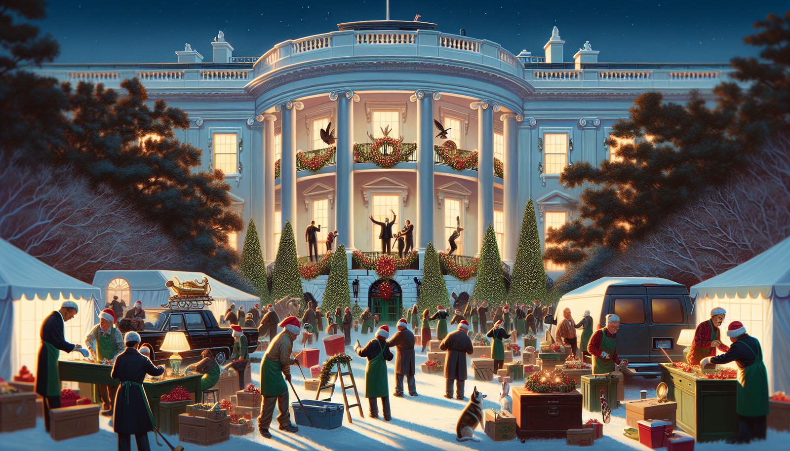 White House Christmas 2025: Volunteer Performers and Decorators Share Excitement and Memorable Experiences